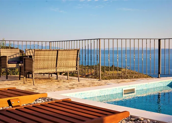 Elegant In With Private Pool And Sea View Podgora (Split-Dalmatia)