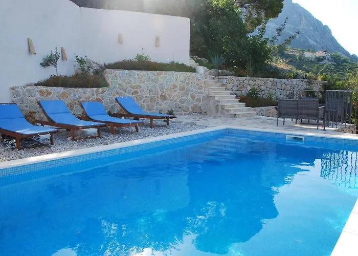 Elegant In With Private Pool And Sea View * Podgora (Split-Dalmatia)