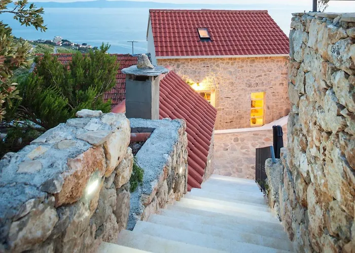 Elegant In With Private Pool And Sea View * Podgora (Split-Dalmatia)